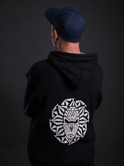 Contrast Hoodie - Mask