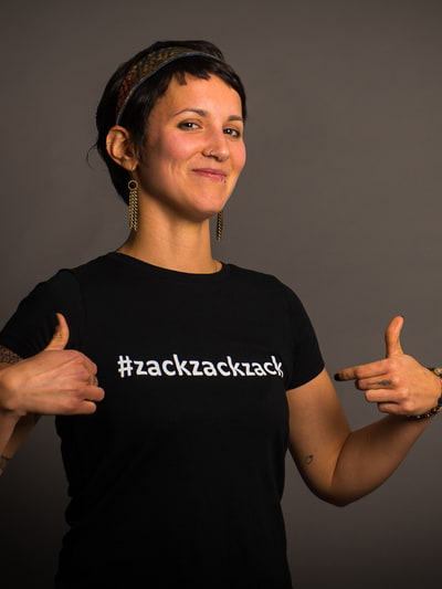 Ladies Long Length T - #zackzackzack