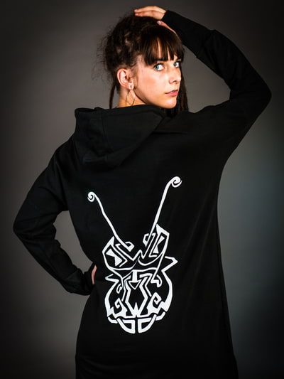 Ladies Hoodie Dress - Flip
