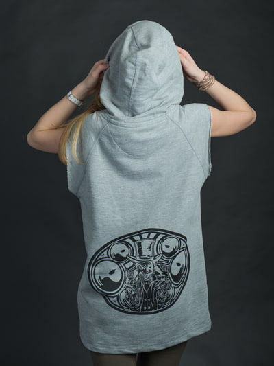 Oversized Sleeveless Hoodie - Art Director