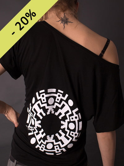 Ladies Batwing Tunic Shirt - Tecuador