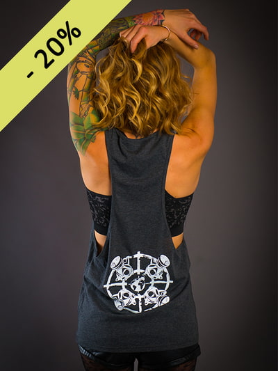 Ladies Loose Tank - Gasmask