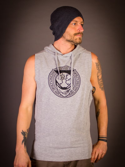 Sleeveless Muscle Hoodie - Leonardo
